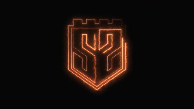 Luxury SS letter logo design animation video. Luxury S letter crown logo design template, vector icon, best corporate identity