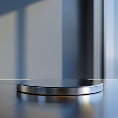 Beautiful Of 3d Realistic Of Empty podium mockup stage realistic for Product Showcase