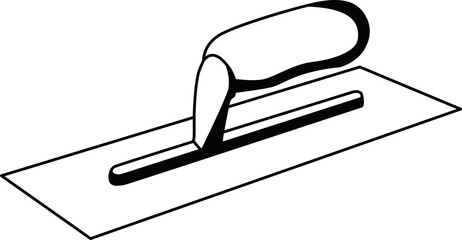 Plastering trowel Cricut and Silhouette SVG file