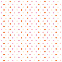 Polka Dot pattern, seamless texture colorful pattern