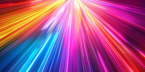 Obraz premium Futuristic purple abstract fluorescent technology blue line neon light background 