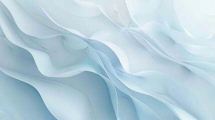 Obraz premium Minimalistic Light Gradients in Light Blue and White Tones, Perfect for Modern and Elegant Wallpaper Design, Enhancing Clean and Fresh Visual Aesthetics, Ideal for Digital Backgrounds, Websites