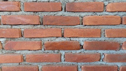 red brick wall