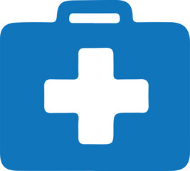 First Aid Kit medical icon symbol vector design isolated.
