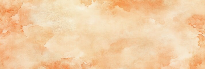 Obraz premium Abstract Watercolor Background with Warm Orange Hues