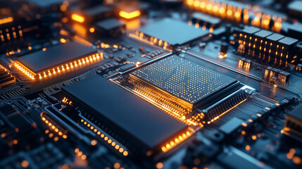 Cutting-Edge Computer Chips and Advanced Technology

