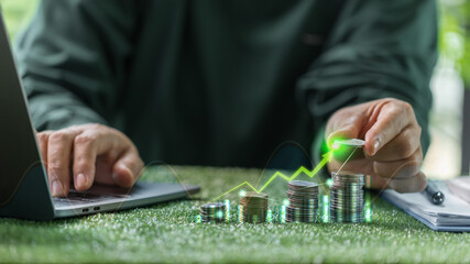 Green finance is driving economic growth with investments in sustainable energy reflected in rising...