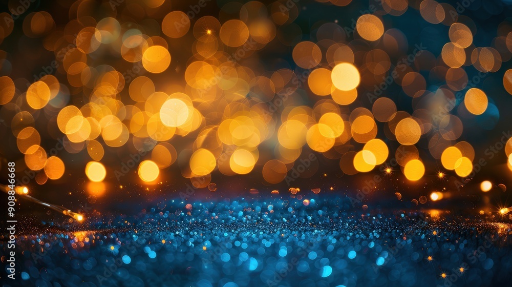 Aufkleber a captivating display of sparkling lights and glittering elements sets a festive mood for a joyful g