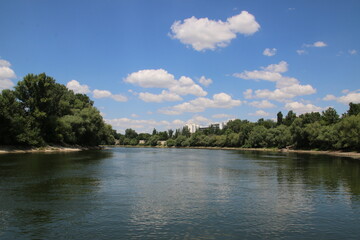 Dniester River (Southern Neighbourhood of Tiraspol (Pridnestrovie) 