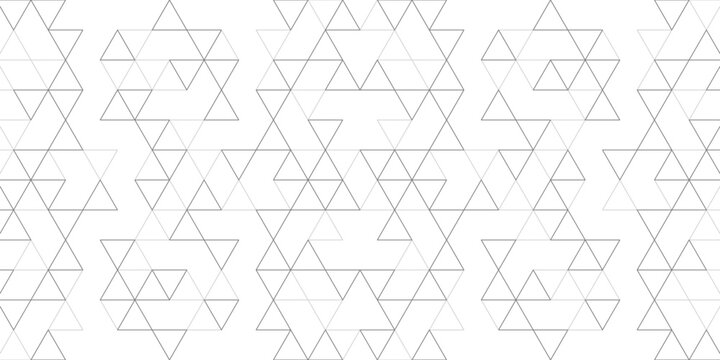 Abstract vector background with a seamless geometric pattern of simple triangle shapes. Stylish vector texture