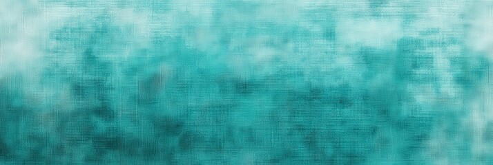 Obraz premium Abstract Teal Watercolor Background