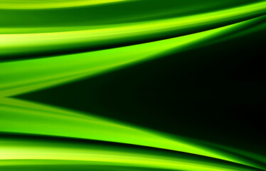 Minimal neon green geometric background. Dynamic shapes composition. Modern concept for graphic design, background, poster