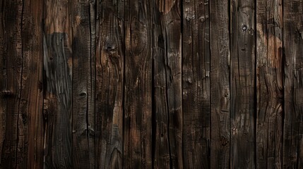Mysterious Depths. Dark Wood Texture Abstract Background