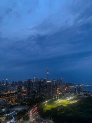 Fototapeta premium Toronto city at night 