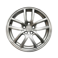 Obraz premium Sparkling wheel adds to the allure of automotive excellence. Mechanical precision concept