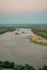 Rio Tejo em Santarém Portugal 