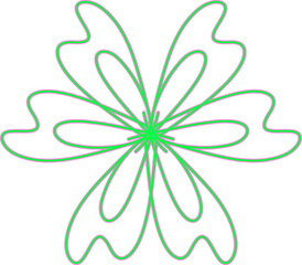 Abstarct flower