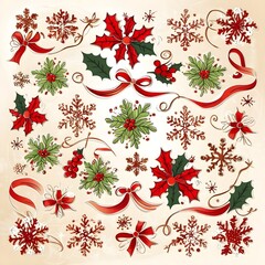 christmas seamless background