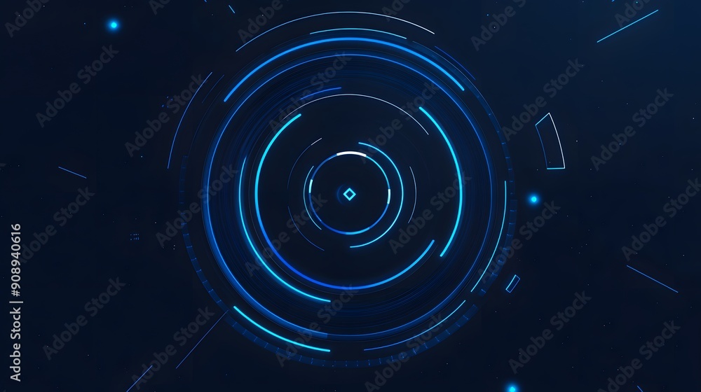 Poster create a visual identity for a futuristic tech brand, incorporating sleek design elements, modern ty