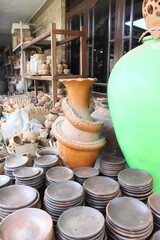 Sitiwinangun traditional earthenware handicrafts