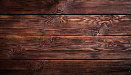 Naklejka premium ligneous background, dark brown table surface. rustic wood texture. oldwood wooden vintage board close-up