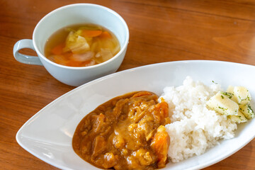 美味しそうなカレーライス