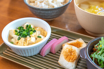美味しそうな和風朝食