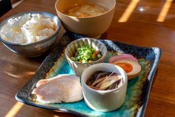 美味しそうな和風朝食