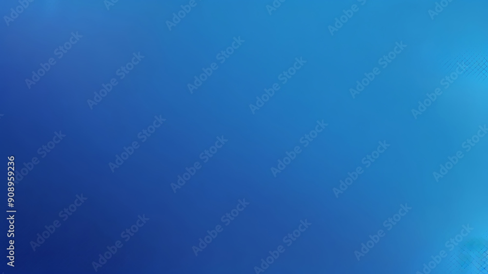 Poster illustration modern pattern on blurred blue color gradient abstract background design.