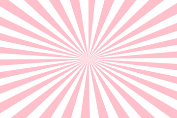 Pink Sunburst for the background. flag of japanese. The rising sun..