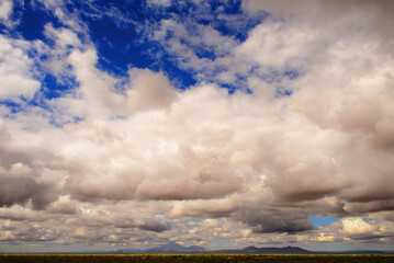 Clouds Over Central Sonora Desert Arizona