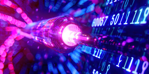 Abstract background of a neuro wire