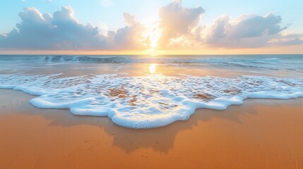 Peaceful Beach Sunset