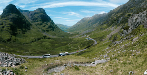 Clencoe Valley - Panorama 