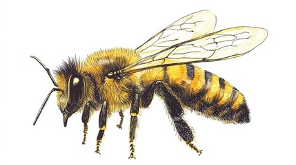 Bee Drawing