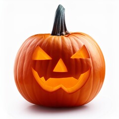 ハロウィンのカボチャのお化け。ジャックオランタン。（Halloween pumpkin ghost. jack o lantern.）
