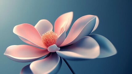 Delicate Pink Lotus Flower 2