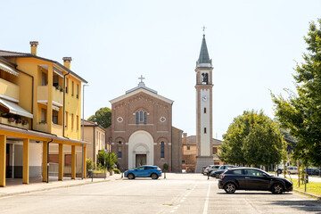 Carpanedo Church, in Albignasego, Province of Padua, Italy
