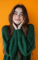 Content Young Woman in Green 18