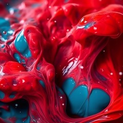 Abstract Liquid Art