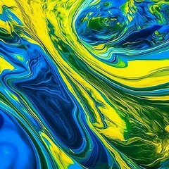 Abstract Liquid Art