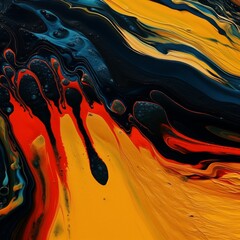 Abstract Liquid Art