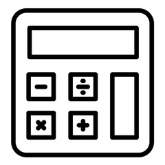 Vector Design Calculator Icon Style