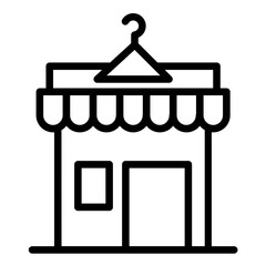 Vector Design Thrift Shop Icon Style