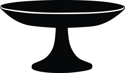 Peyala Silhouette on vector illustration.