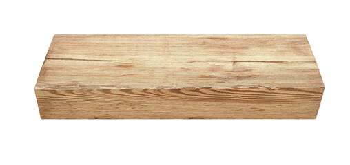 wooden beams isolated