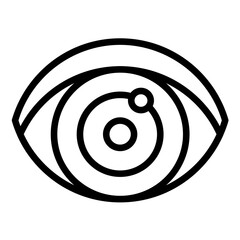 Vector Design Eye Icon Style