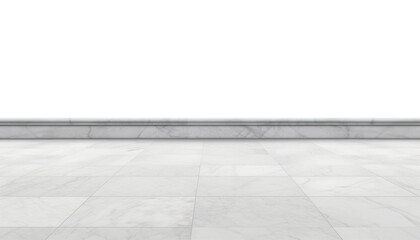 concrete floor isolated on transparent background cutout