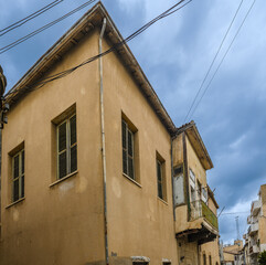 Streets of old Nicosia view. Nicosia is capital of Northern Cyprus.
