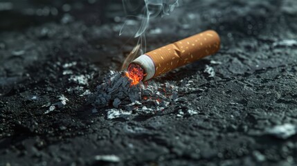 The Smoldering Cigarette Butt